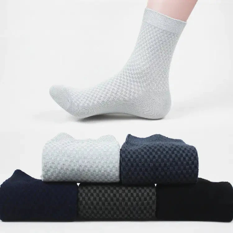 Socks men's new bamboo fiber men's socks Valberrys