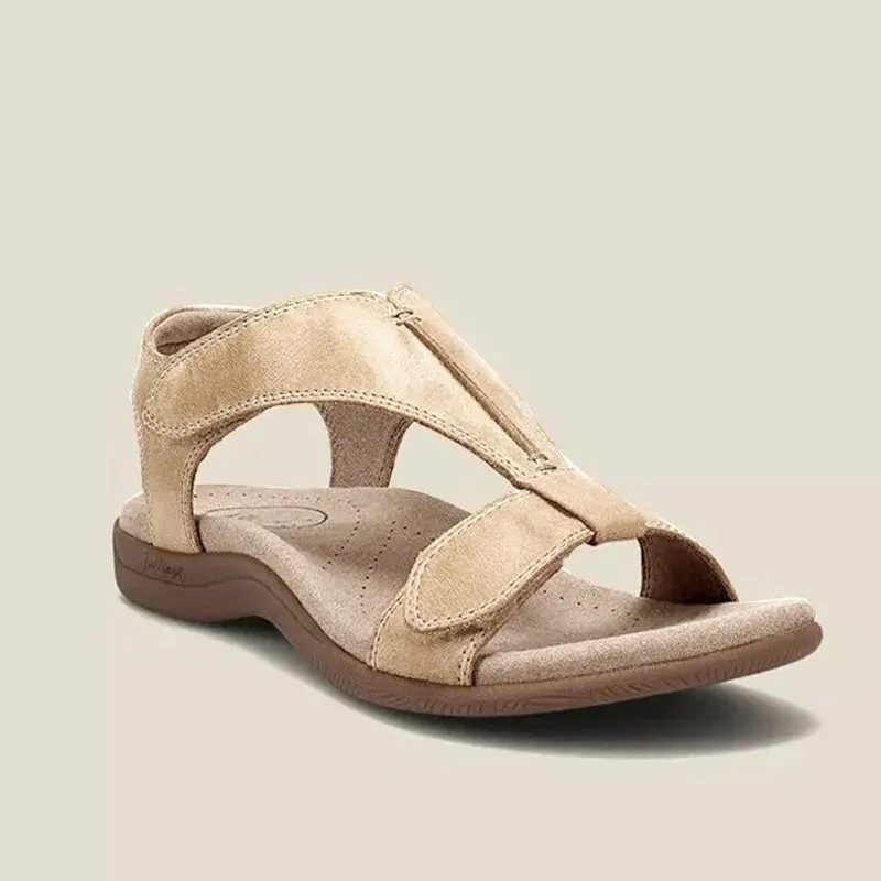 Valberrys VB Elyss – Sandales à Bride Velcro et Plateforme – Femme