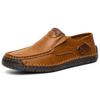 VB Riverside Casual – Cuir Premium Grainé - Marron