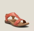 Valberrys VB Elyss – Sandales à Bride Velcro et Plateforme – Femme - Orange