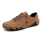 Chaussures en Cuir VB Leon Ldek™ | Élégance, Confort & Grandes Tailles pour Homme - Marron