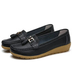 Chaussures Plates Décontractées pour Femmes - Cuir Véritable Valberrys