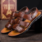 Breathable Leather Sandals for Men - Household Slippers Valberrys