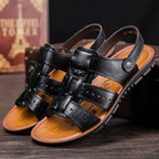 Breathable Leather Sandals for Men - Household Slippers Valberrys
