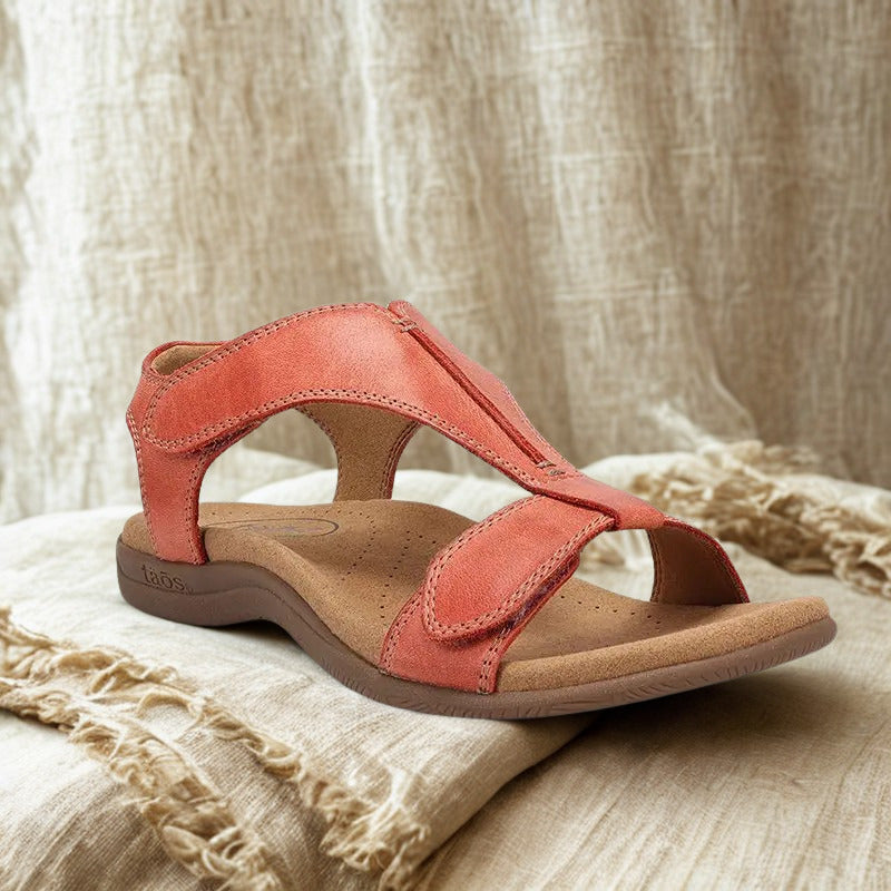 Valberrys VB Elyss – Sandales à Bride Velcro et Plateforme – Femme
