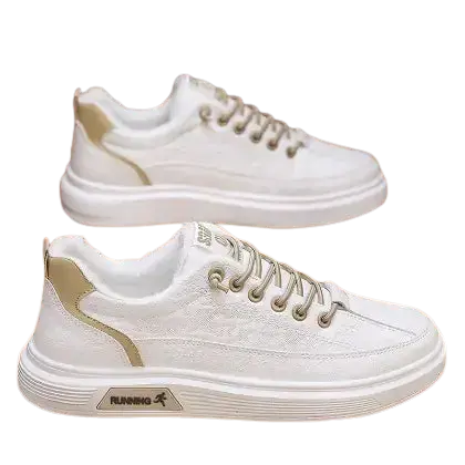 Baskets Homme Ville Mode Décontractées - VB UrbanFlow - Doublure en Polaire - Khaki
