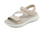 Valberrys VB Capri – Sandales Compensées Légères Casual – Femme - Beige