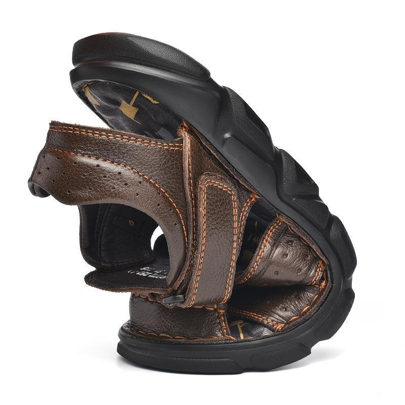 Valberrys VB Corsica – Sandales Cuir Véritable Style Européen – Homme