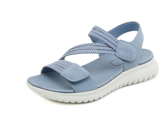 Valberrys VB Capri – Sandales Compensées Légères Casual – Femme - Bleu