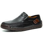 VB Riverside Casual – Cuir Premium Grainé - Noir