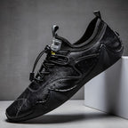 VB BKLYN - Rehaussez votre style et votre confort avec nos chaussures casual en cuir pour hommes ! Valberrys - noir.