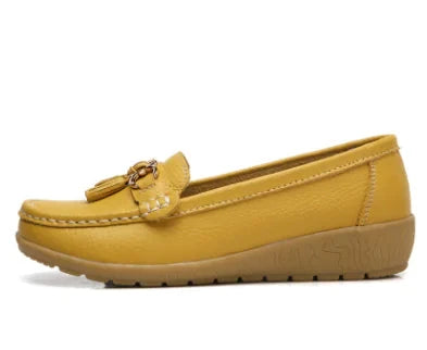 Chaussures Plates Décontractées pour Femmes - Cuir Véritable Valberrys