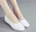 Women's Nurse Shoes - Breathable White Beauty Shoes Valberrys