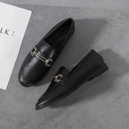 British Women's One-Foot Love Flat Shoes Valberrys